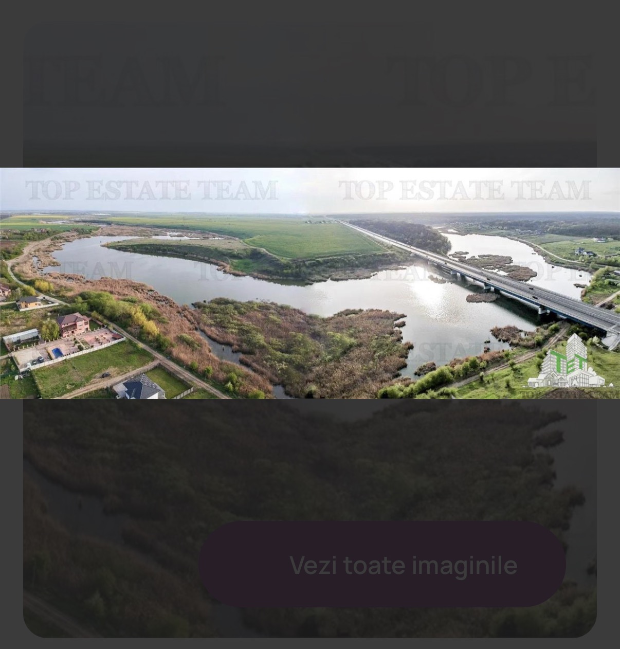 Vanzare teren 41.079 mp langa LACUL CERNICA 2