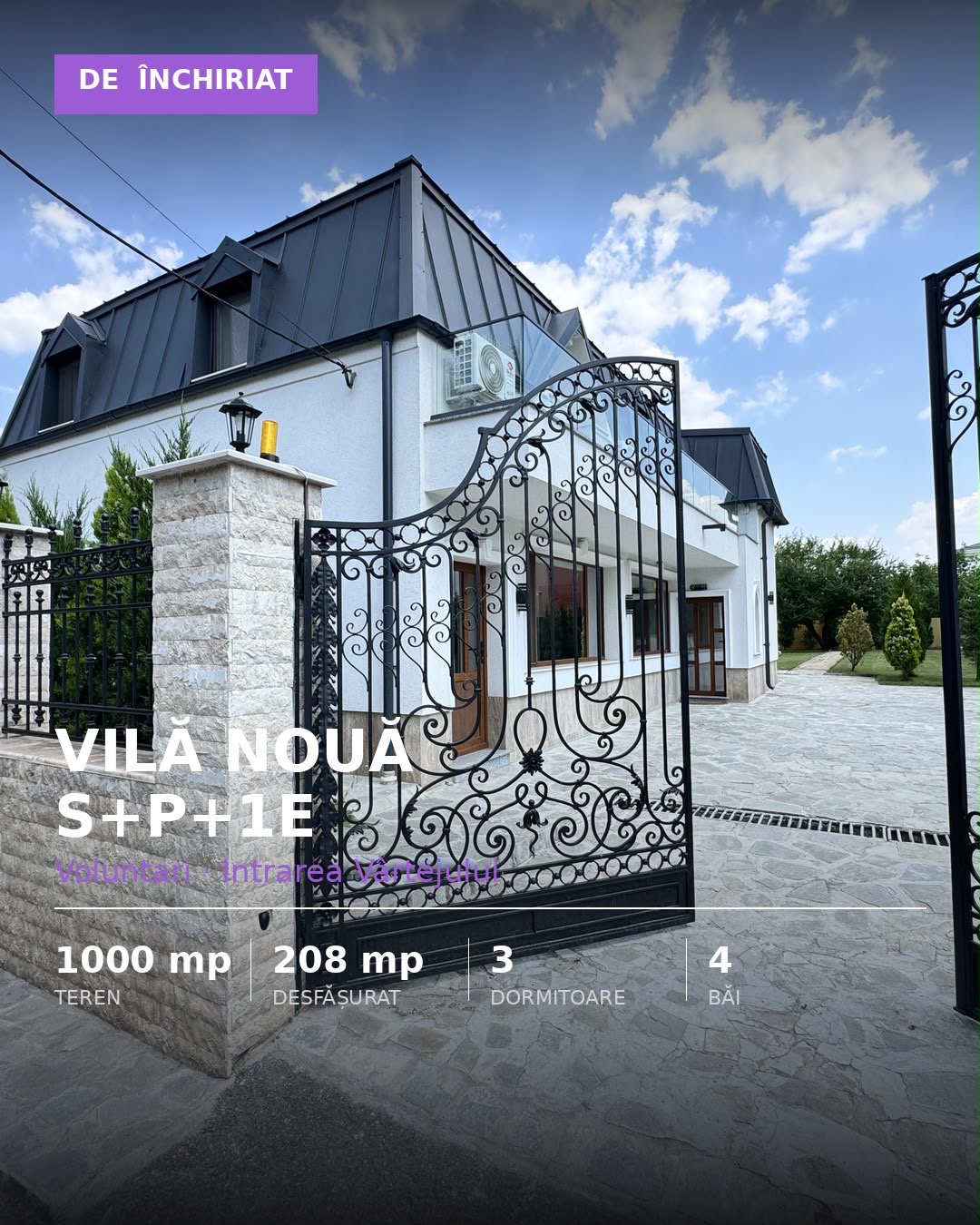 Vila noua, regim S+P+1E, teren 1000 mp - Erou Iancu Nicolae 2